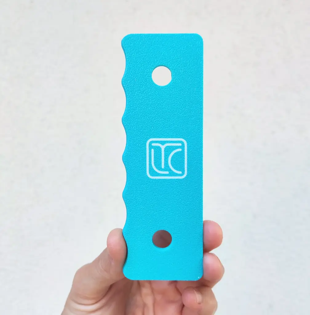 Lengüeta para tornear - Little Bubbles (Turqoise)