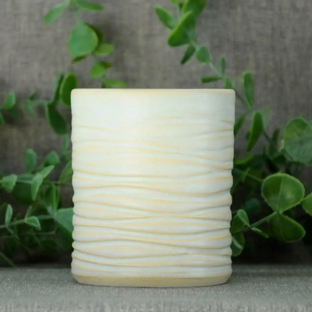 'Ivory' Groove Pencil Holder