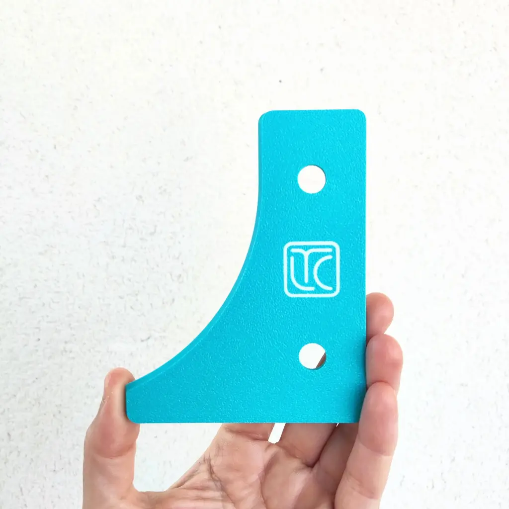 Lengüeta para tornear - La Curva Maestra (Turquesa)